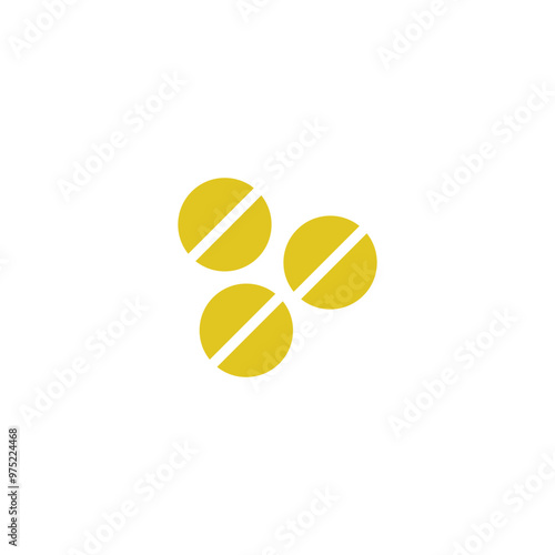 pill medic logo design concept