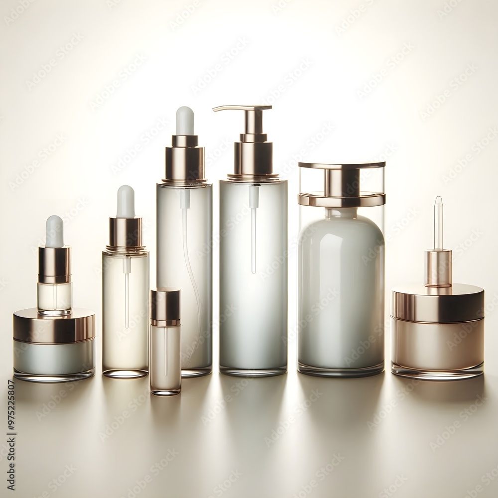 set premium skincare bottle collection set premium skincare bottle collection