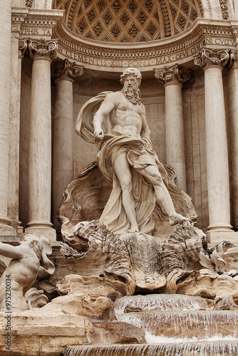 Photography Trevi Fountain Rome