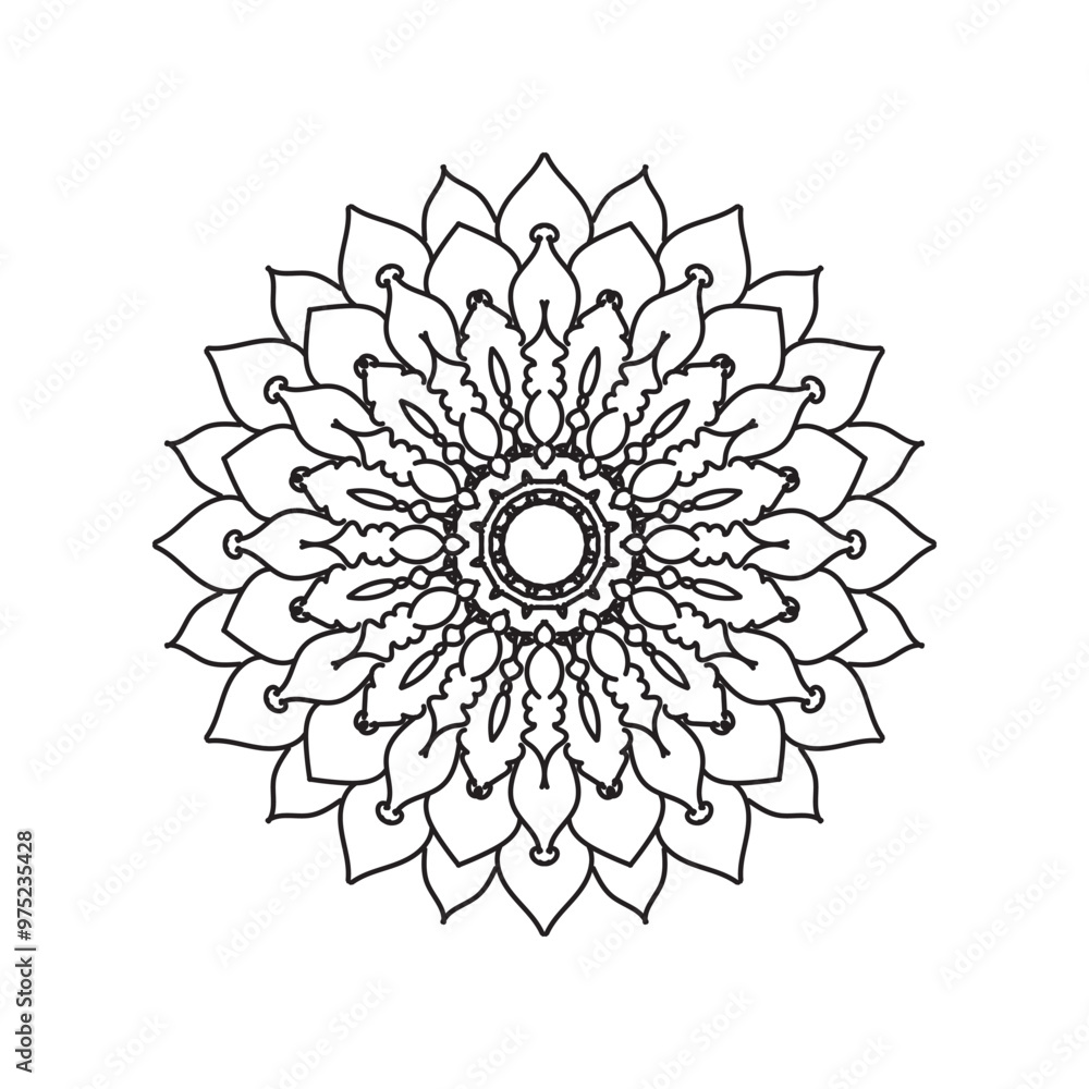 Mandala vector element round ornament decoration.i Mandala vector element round ornament decoration.i