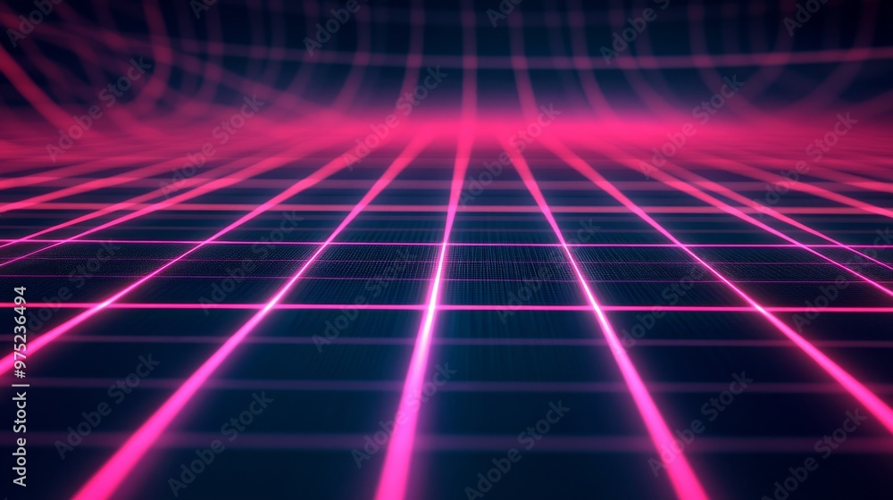 Background with grid in high contrast, bold lines, futuristic feel Background with grid in high contrast, bold lines, futuristic feel