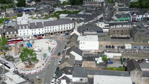  Inis Mor, Ireland looking at the Main Town and Businesses photo