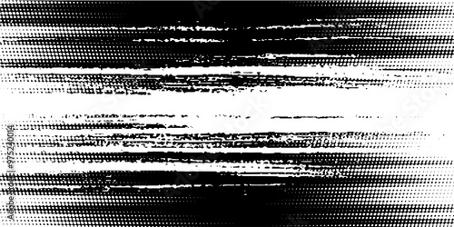 Vector brush stroke texture. Distressed uneven grunge background. Abstract distressed vector illustration. Grunge background black and white abstract monochrome seamless vector.