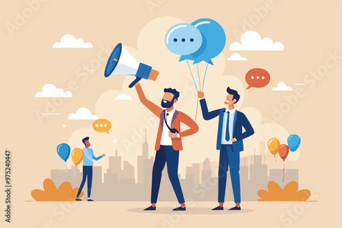 Communication or PR, Public Relations manager to communicate company information and media, announce sales or promotion concept