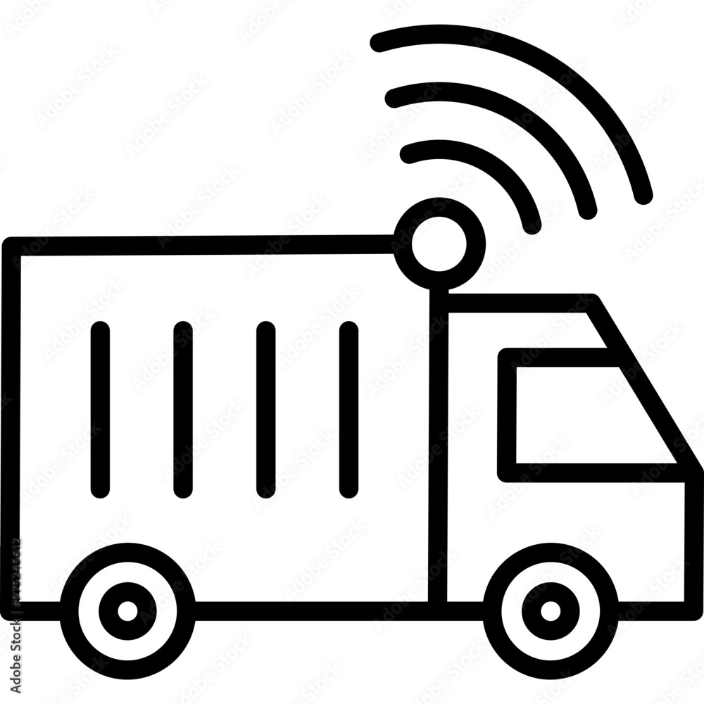 Smart Logistics Icon
