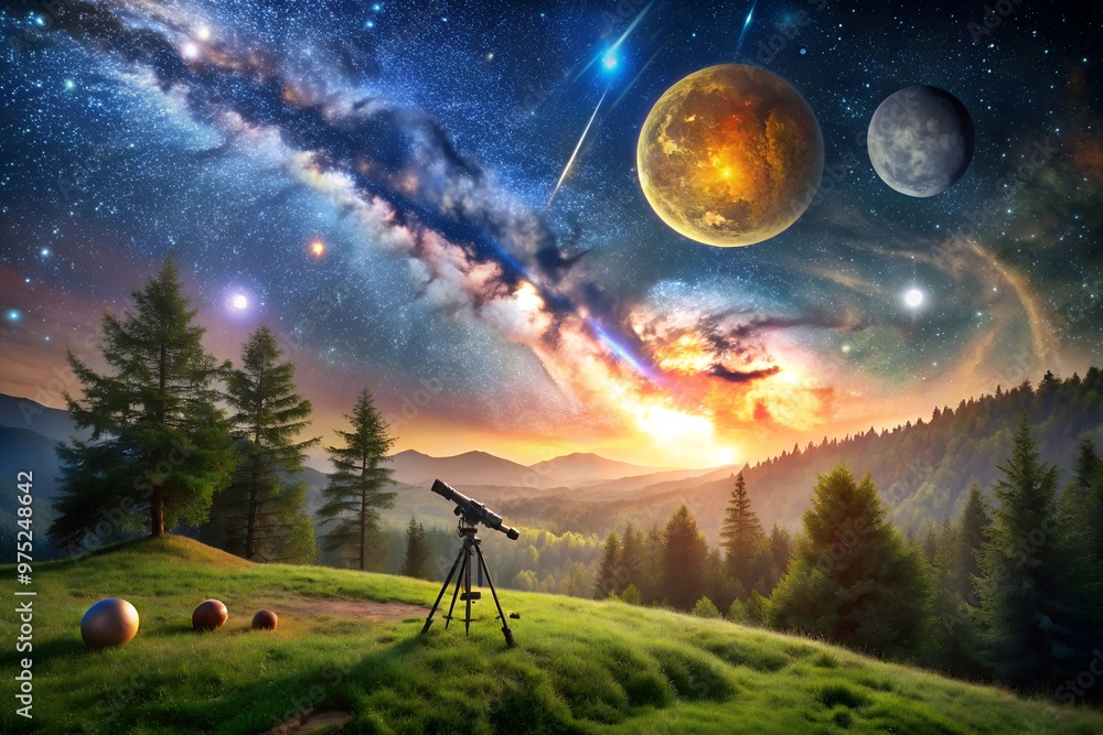 Photo Landscape astronomy outdoors nature Photo Landscape astronomy outdoors nature