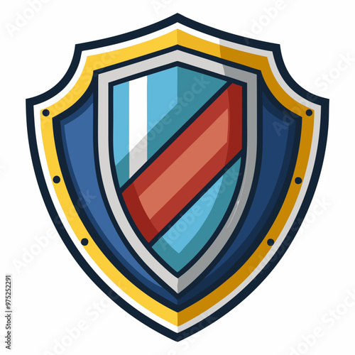 Free Download Shields vector on white backgroun - GFXLoad