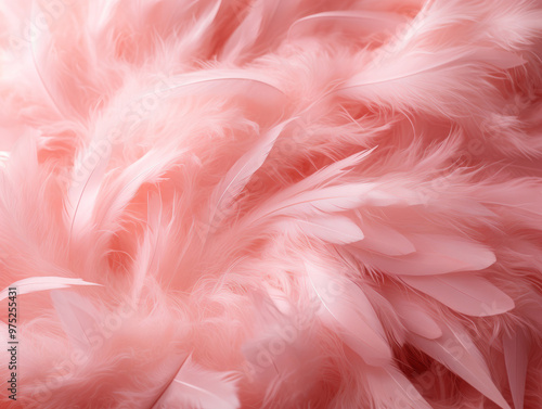 Superb Blur bird chickens feather texture for background, abstract, soft color of art design