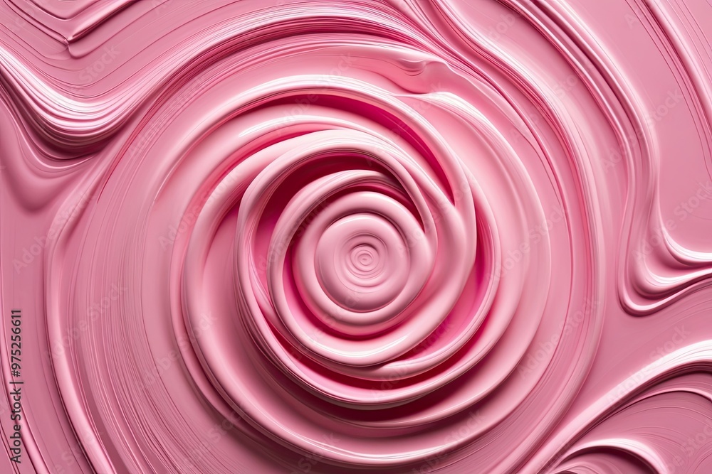 Light Pink Swirl Paint Texture on Smooth Background Light Pink Swirl Paint Texture on Smooth Background