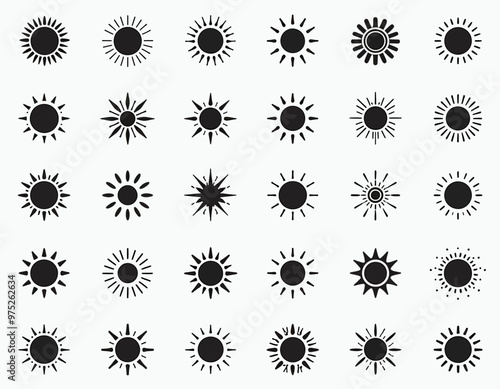 Sunbursts: A Collection of 12 Sunbursty Designs