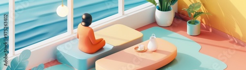 3D Illustration of a Person...