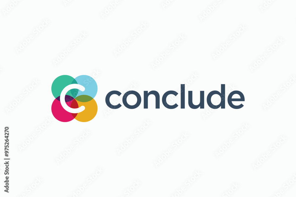 abstract C with circle logo design template abstract C with circle logo design template