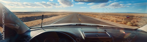 First-Person View of a Car ...