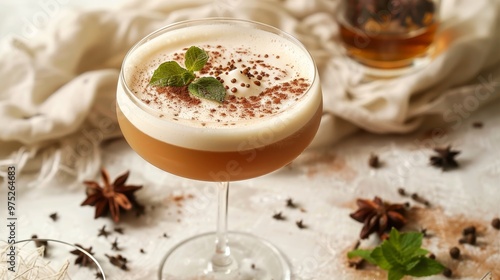 Spiced Coffee Cocktail with...