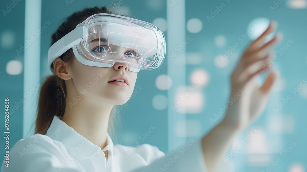 Naklejka premium Exploring Connectivity in a Digital Realm: The Future of Virtual Communication Awaits You!