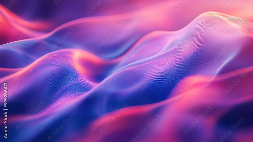 A digital abstract image of wave-like patterns and structures, A digital abstract image of wave-like patterns and structures,