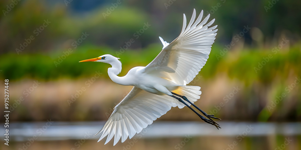 White egret soaring gracefully through the air, egret, bird, flight, wings, wildlife, nature, elegant, majestic, grace, aerial White egret soaring gracefully through the air, egret, bird, flight, wings, wildlife, nature, elegant, majestic, grace, aerial