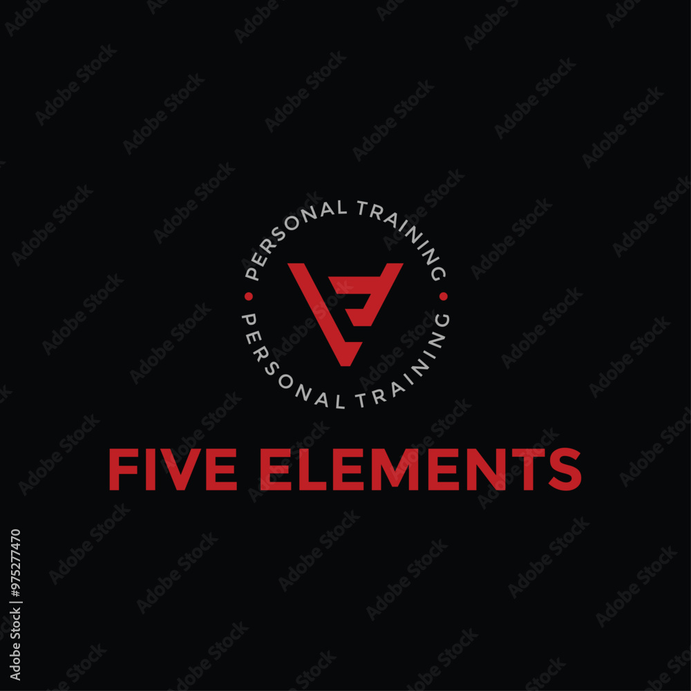modern letter F element logo design modern letter F element logo design