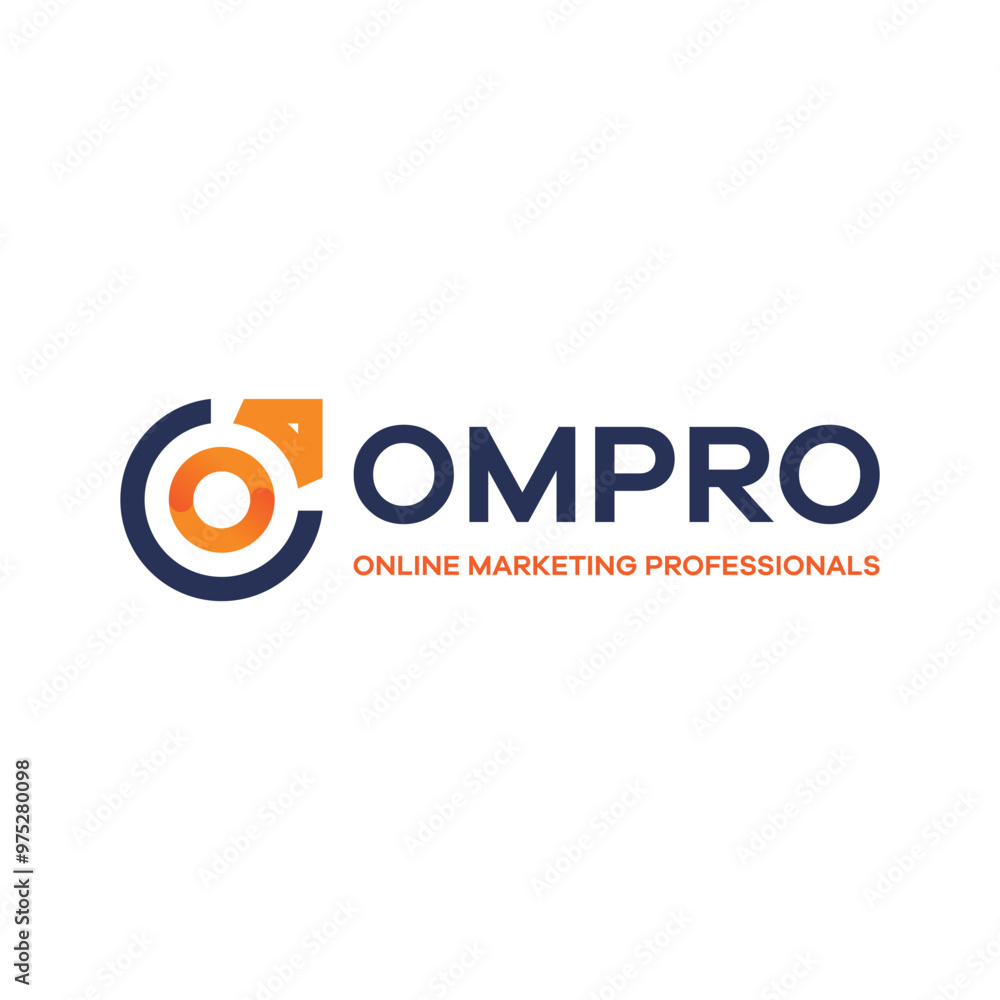 modern letter O with arrow logo design template modern letter O with arrow logo design template