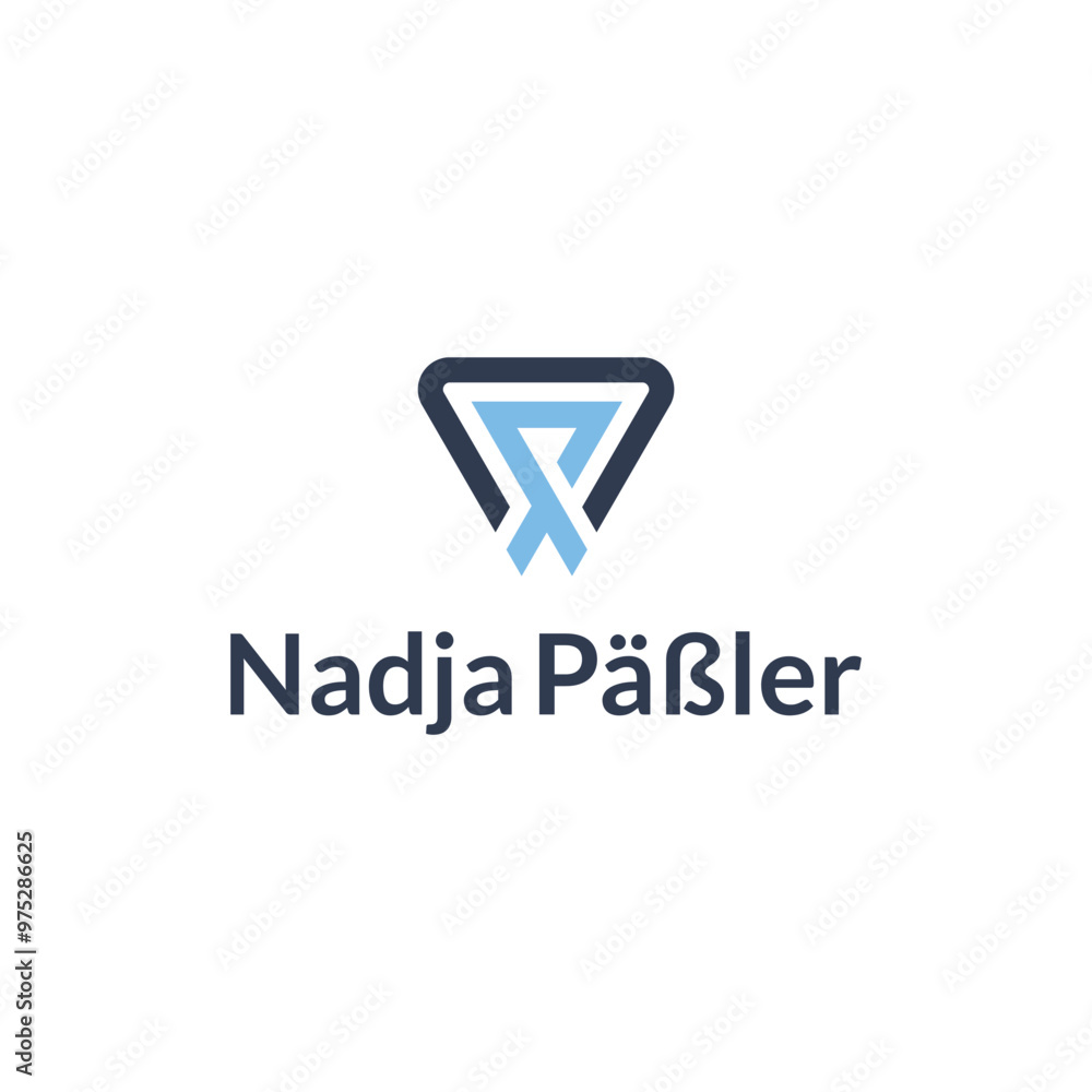 modern letter N and P logo design modern letter N and P logo design