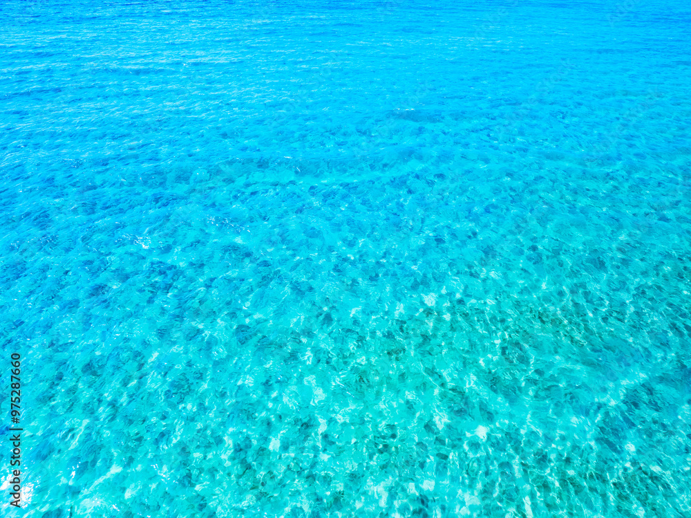 Obraz premium Top view sea surface nature background