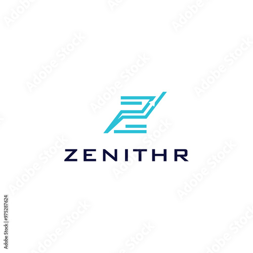 modern letter Z logo design template