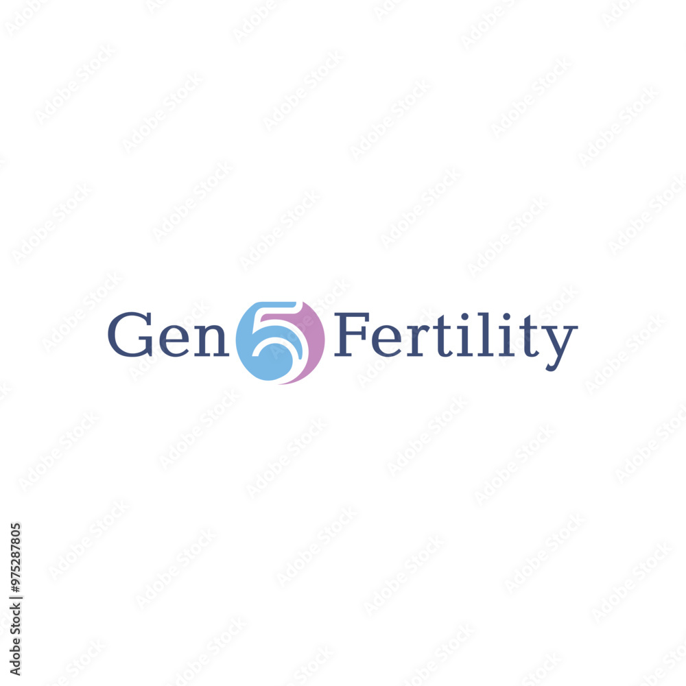 beauty five logo design template beauty five logo design template