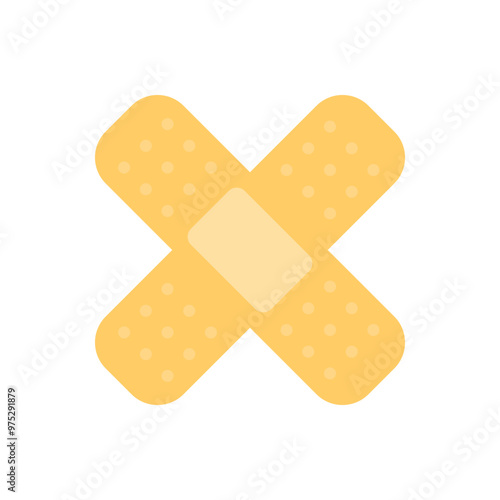 plaster icon design vector