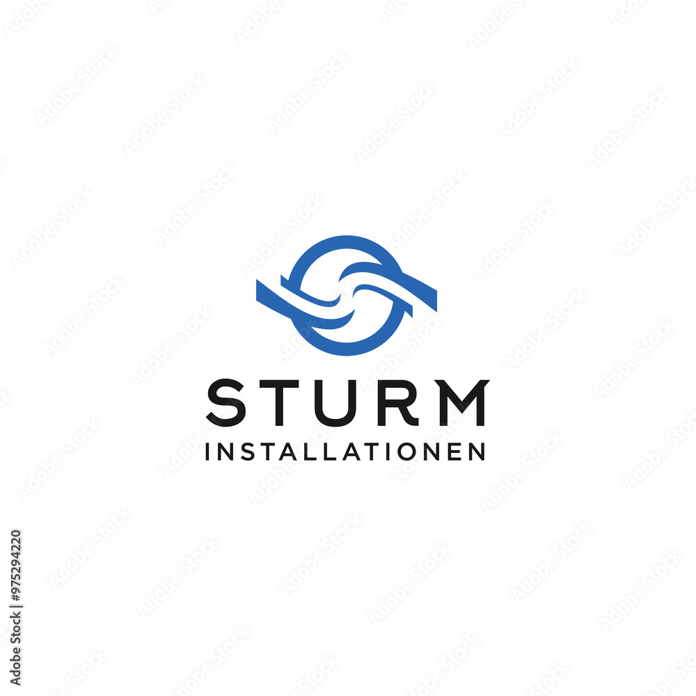 vortex circle logo design template vortex circle logo design template