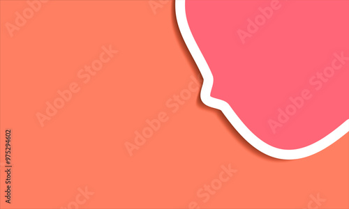 Quote speech bubble design template. sale banner template promotion. Quotation text in bubble brackets frame. Citation empty graphic vector shape for social media inspiration post. pink banner. comic
