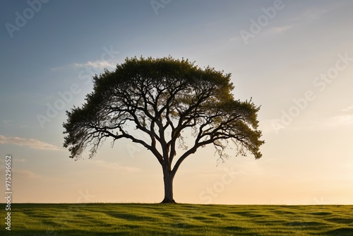 a tree in a field 