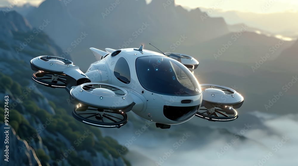 Futuristic Autonomous Flying Car Revolutionizing Urban Transport – Perfect for Technology, Innovation, Smart Cities, and Next-Gen Mobility Solutions in a Sustainable Future Futuristic Autonomous Flying Car Revolutionizing Urban Transport – Perfect for Technology, Innovation, Smart Cities, and Next-Gen Mobility Solutions in a Sustainable Future