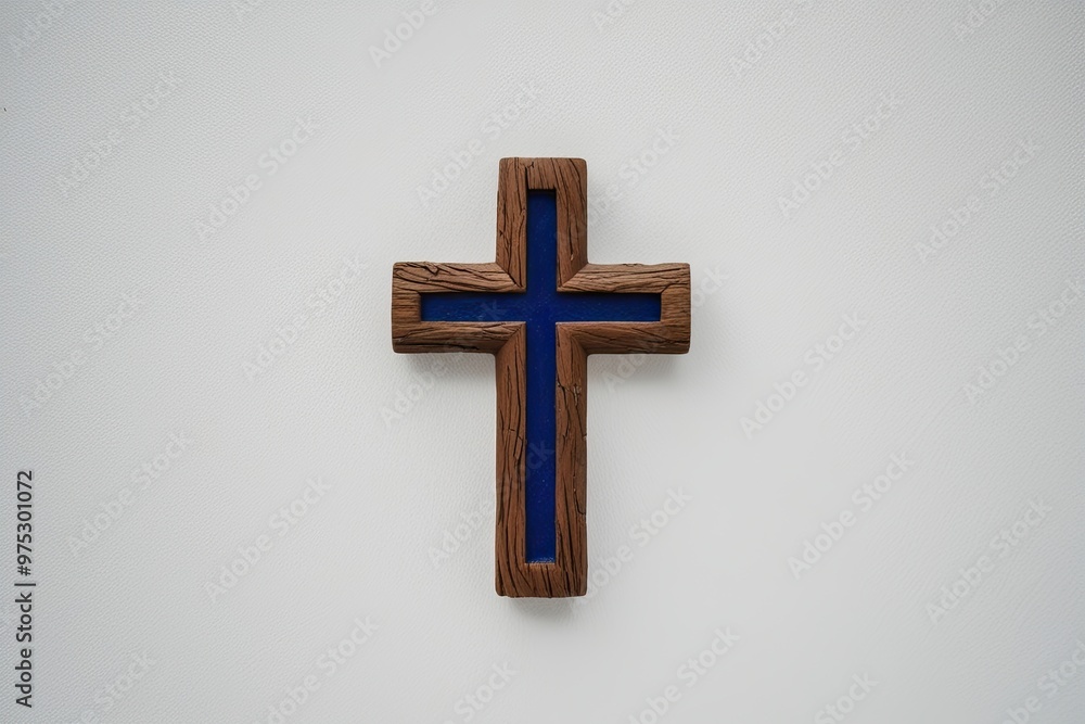 Ash Cross Symbol on White Background Ideal for Prayer and Meditation Ash Cross Symbol on White Background Ideal for Prayer and Meditation
