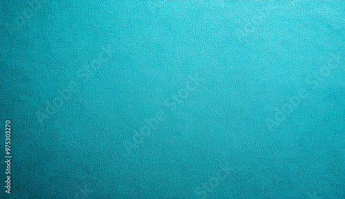 The texture of turquoise paper, a plain background