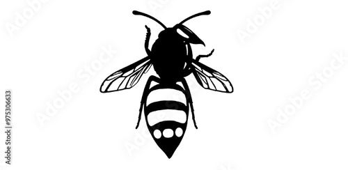 illustration of a tattoo of a bee