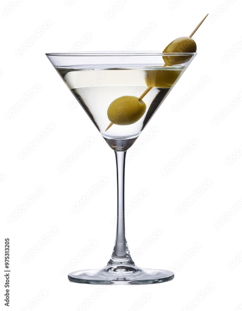 A classic martini served in a stylish glass, garnished with green olives for a perfect cocktail experience. A classic martini served in a stylish glass, garnished with green olives for a perfect cocktail experience.