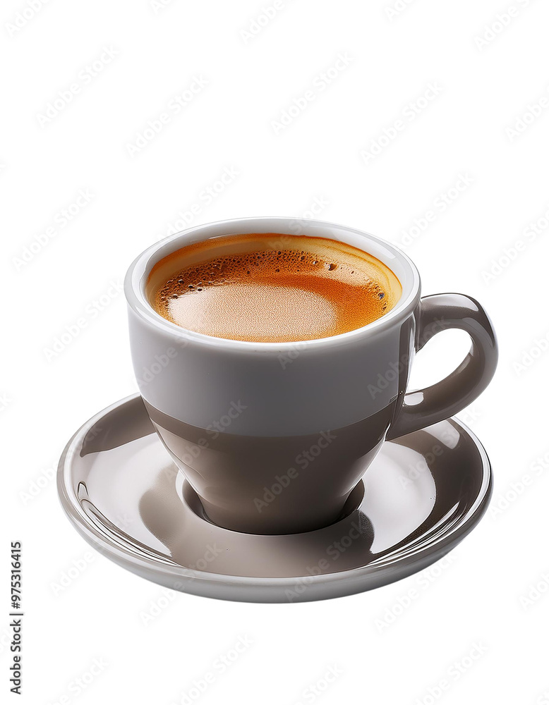 A steaming cup of coffee on a saucer, showcasing rich aromas and a cozy atmosphere, perfect for coffee lovers and relaxation cut out isolated transparent PNG A steaming cup of coffee on a saucer, showcasing rich aromas and a cozy atmosphere, perfect for coffee lovers and relaxation cut out isolated transparent PNG