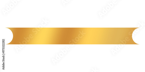 Luxury lower third gold text box banner template png file transparent design