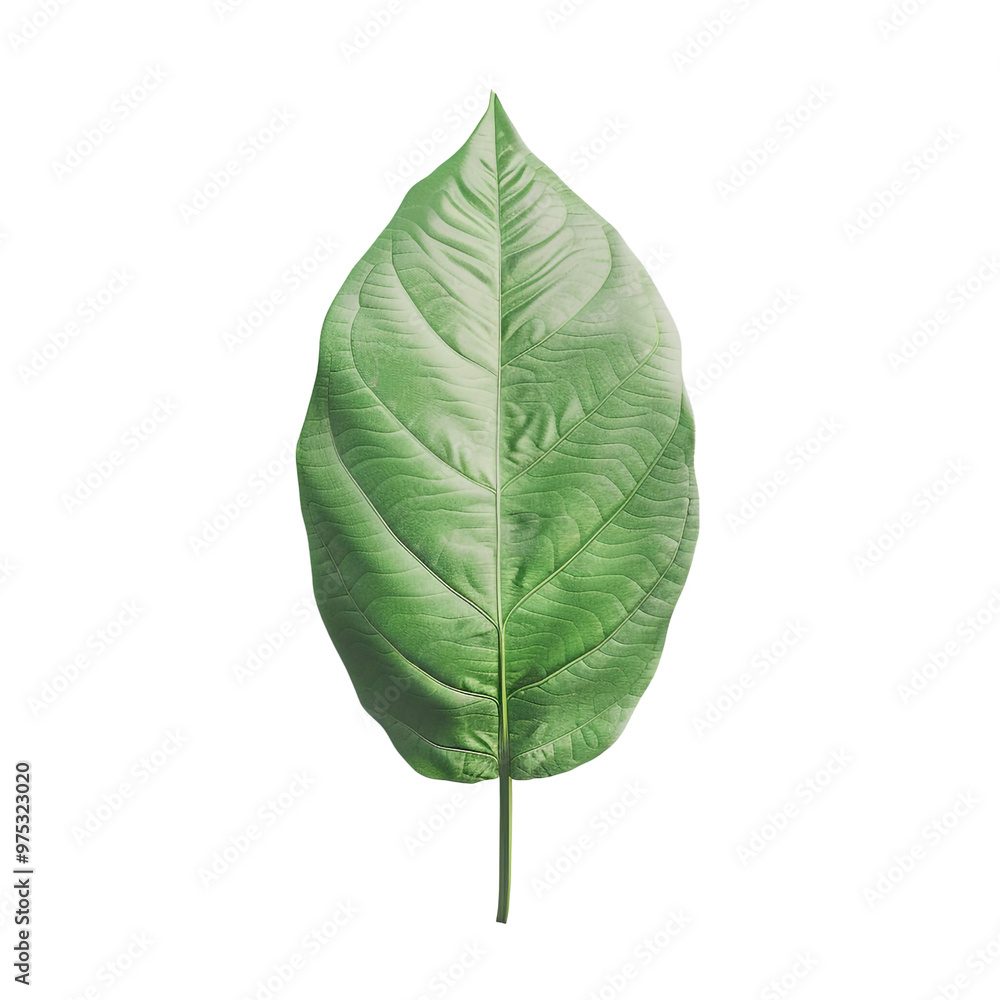 Obraz premium A Single Leaf in Focus