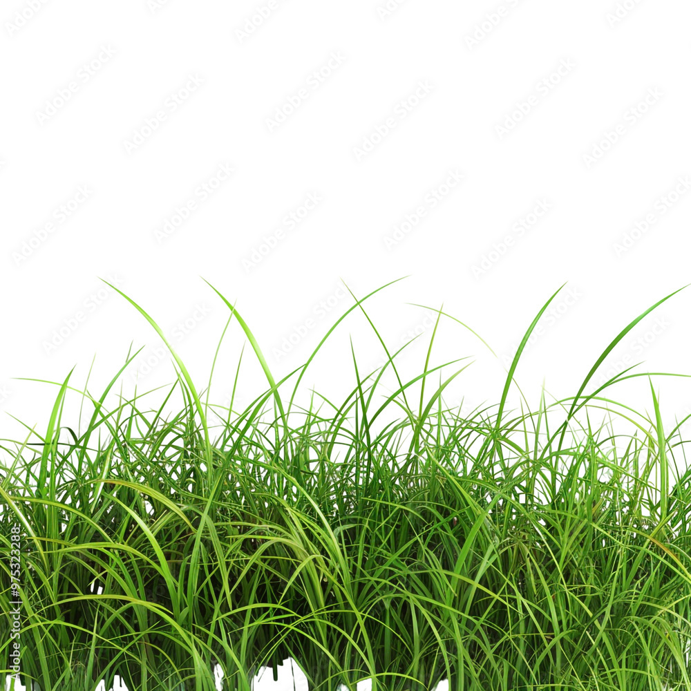 Obraz premium Green Grass Blades
