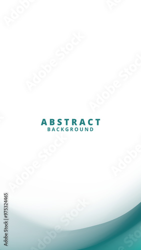 Elegant and sophisticated abstract background with a flowing teal wave. Perfect for technology, business, and modern designs.