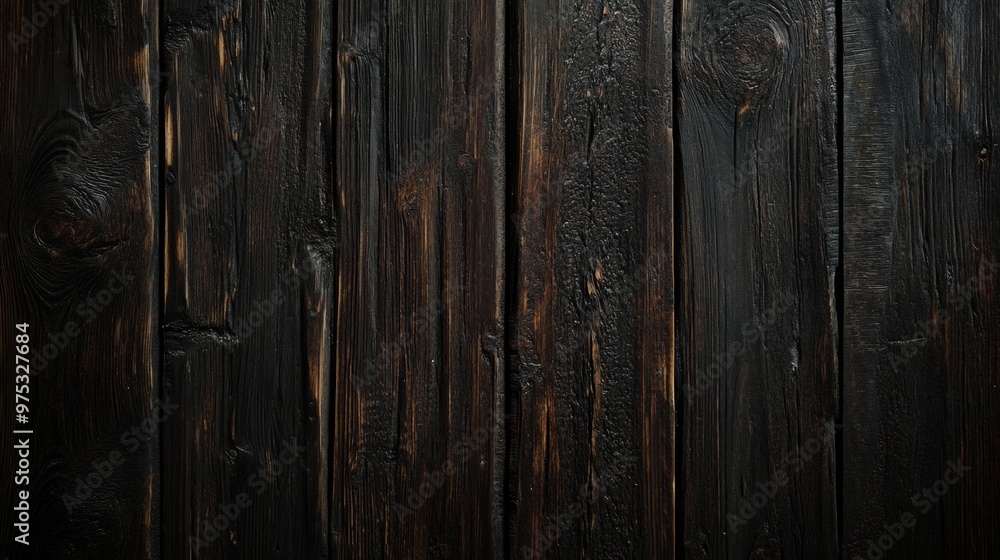Bold Dark Wood Texture Background for Design Projects