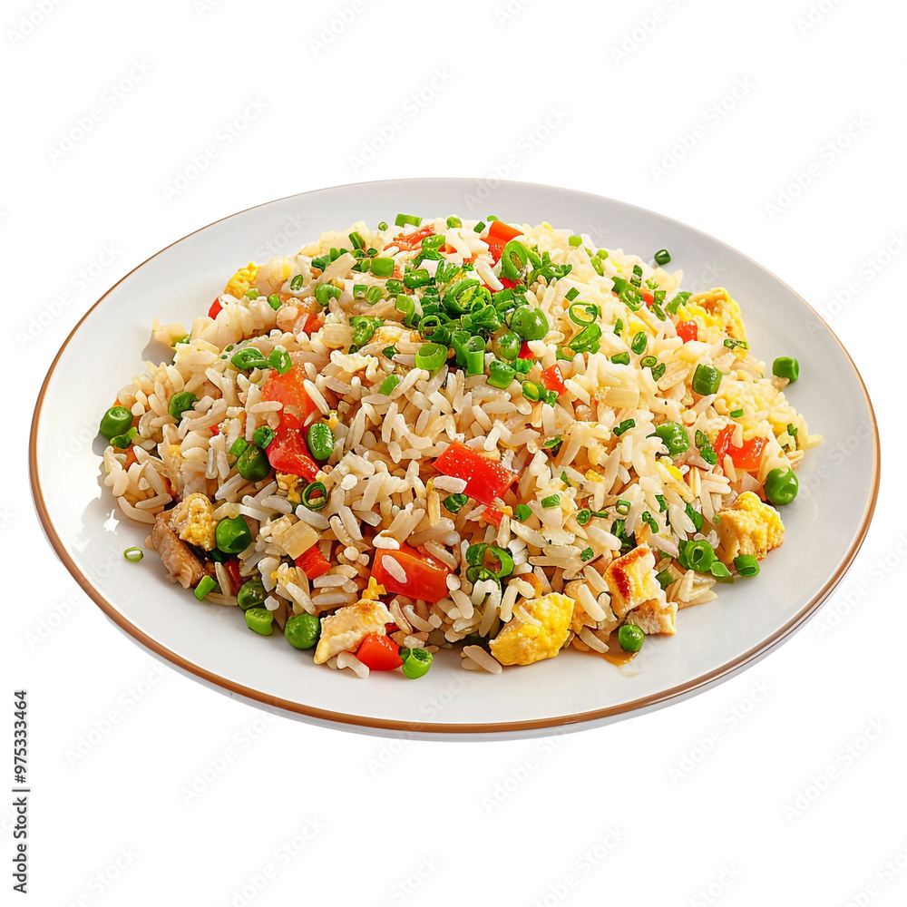 Delicious Fried Rice with Vegetables Delicious Fried Rice with Vegetables