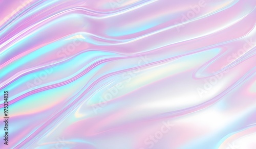 Wallpaper Mural Holographic background seamless trendy iridescent light foil texture. Soft holographic pastel unicorn marble background pattern. Modern pearlescent blurry abstract swirl illustration.	
 Torontodigital.ca