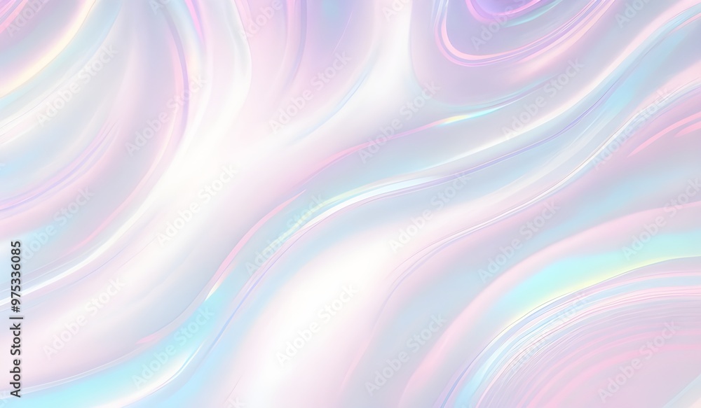 Holographic background seamless trendy iridescent light foil texture. Soft holographic pastel unicorn marble background pattern. Modern pearlescent blurry abstract swirl illustration.
Holographic background seamless trendy iridescent light foil texture. Soft holographic pastel unicorn marble background pattern. Modern pearlescent blurry abstract swirl illustration.