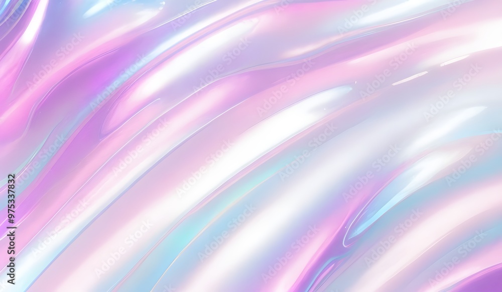Holographic background seamless trendy iridescent light foil texture. Soft holographic pastel unicorn marble background pattern. Modern pearlescent blurry abstract swirl illustration.
Holographic background seamless trendy iridescent light foil texture. Soft holographic pastel unicorn marble background pattern. Modern pearlescent blurry abstract swirl illustration.