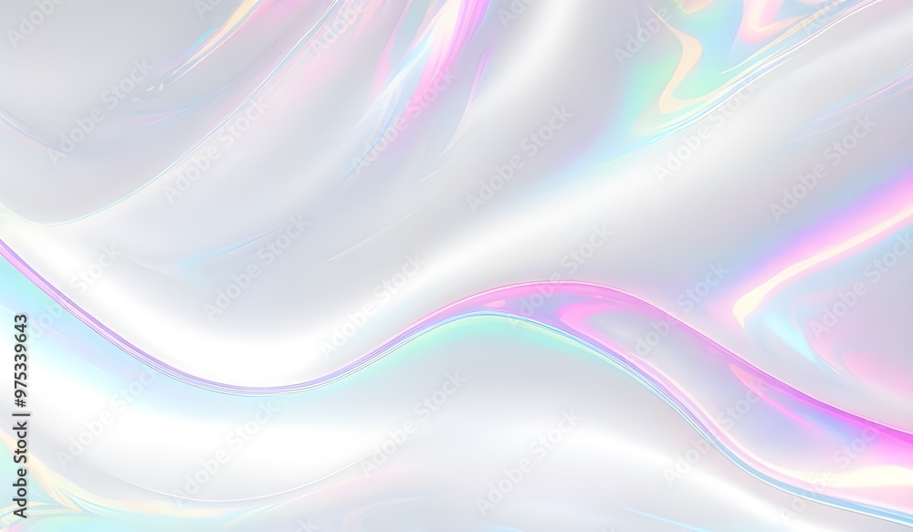 Holographic background seamless trendy iridescent light foil texture. Soft holographic pastel unicorn marble background pattern. Modern pearlescent blurry abstract swirl illustration.
Holographic background seamless trendy iridescent light foil texture. Soft holographic pastel unicorn marble background pattern. Modern pearlescent blurry abstract swirl illustration.