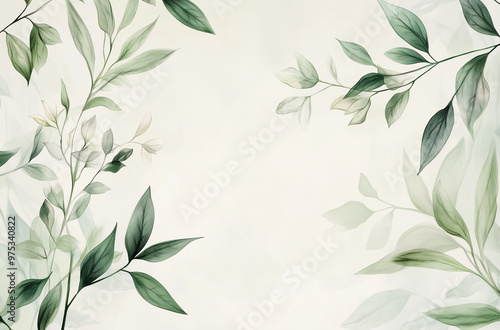 Hand-drawn Botanical Illustration: Delicate and Lifelike Plant Portrayals