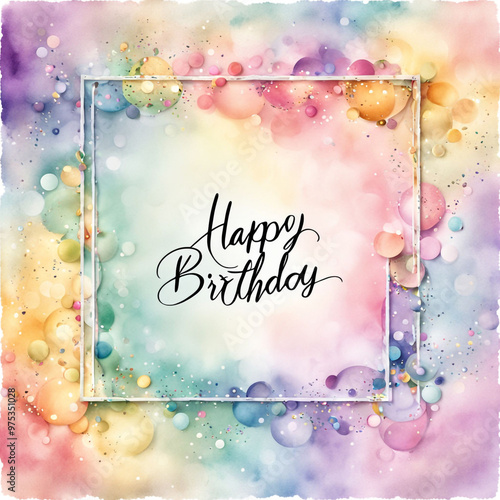 Birthday or anniversary celebration background 