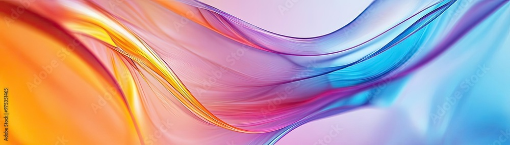 A vibrant abstract background featuring flowing waves in orange, pink, and blue hues, perfect for artistic and creative projects. A vibrant abstract background featuring flowing waves in orange, pink, and blue hues, perfect for artistic and creative projects.